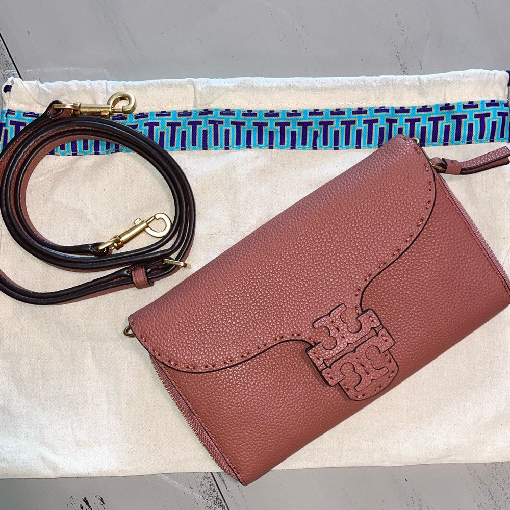 Brand New Tory Burch McGraw Wallet Crossbody